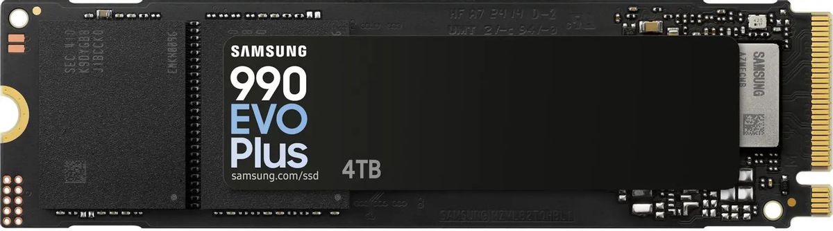 Жесткий диск SSD 4Tb Samsung 990 Evo Plus (MZ-V9S4T0BW)