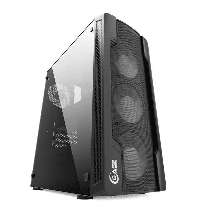 Корпус Powercase Mistral X4 Mesh Black (CMIXB-F4)