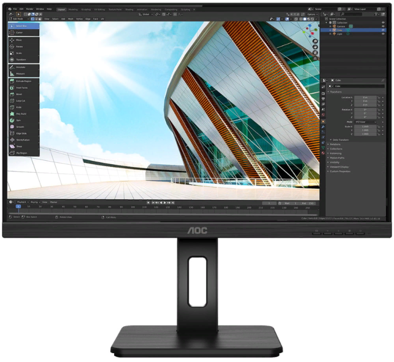 Монитор 24" AOC 24P2Q