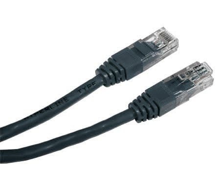 Патч-корд Cablexpert PP12-5M/BK 5m Black