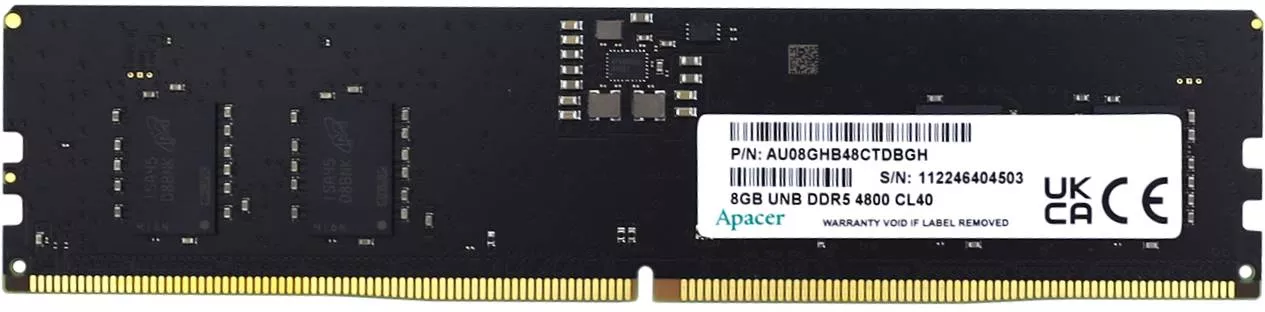 Модуль памяти 8Gb Apacer AU08GHB48CTDBGH