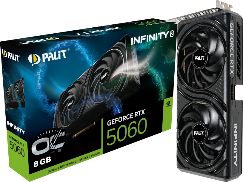 Видеокарта Palit RTX 5060 Infinity 2 (NE75060V19P1-GB2063L)