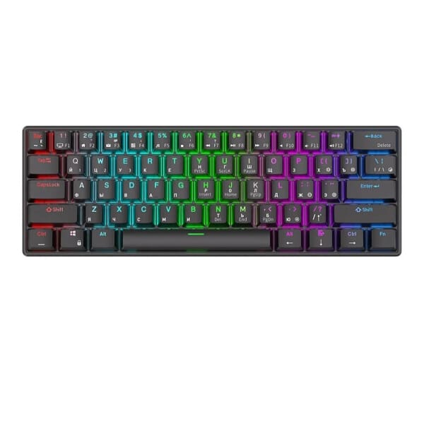 Клавиатура Royal Kludge RK61 Black/RK Brown
