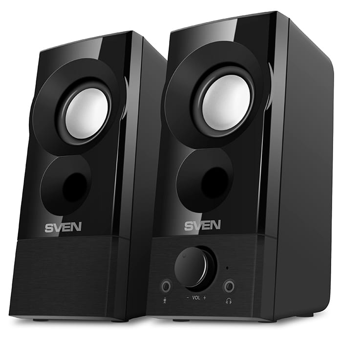 Колонки Sven 357 Black (2.0, 2x3W, USB)
