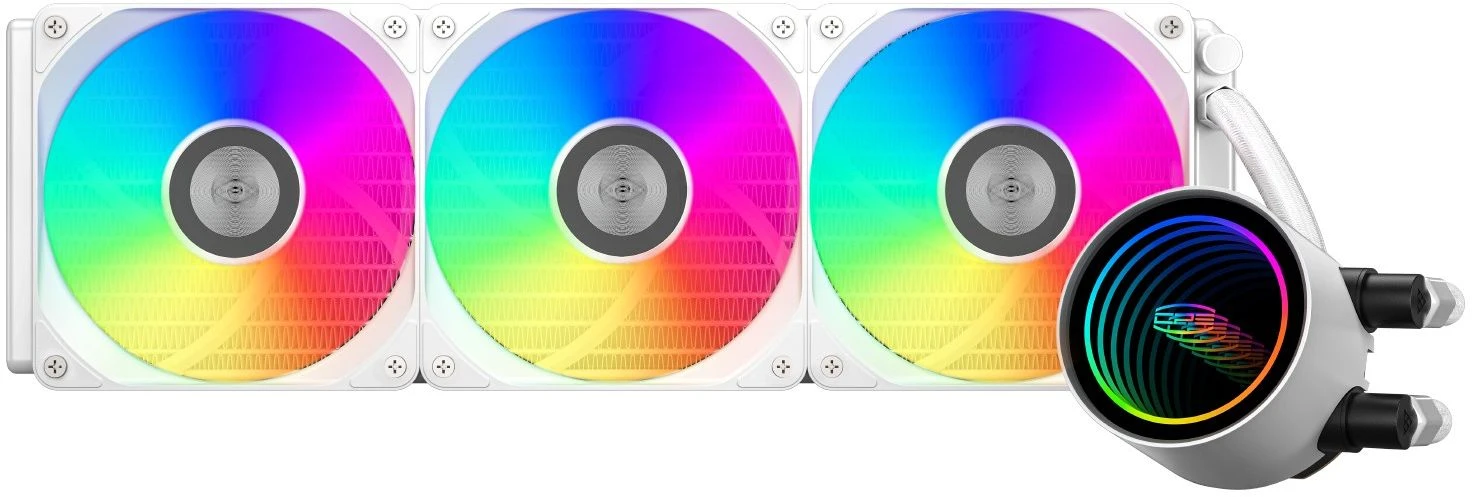 Система водяного охлаждения PCCooler DA360 ARGB (DA360-WHAWXX-GL)