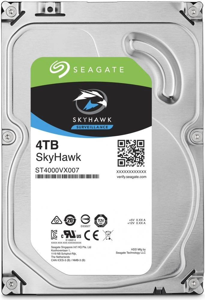 Жесткий диск 4Tb Seagate Skyhawk Guardian Surveillance (ST4000VX007)