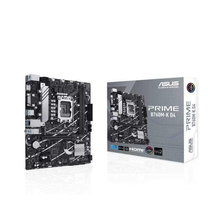 Материнская плата ASUS PRIME B760M-K D4