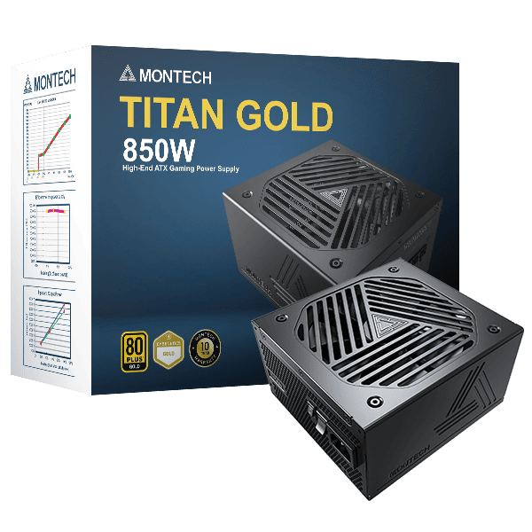 Блок питания 850W Montech Titan Gold (MNT-TG850-B)
