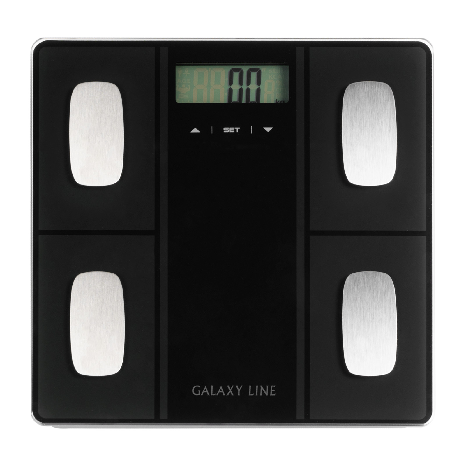 Весы напольные Galaxy Line GL4854 ЧЕРНЫЕ