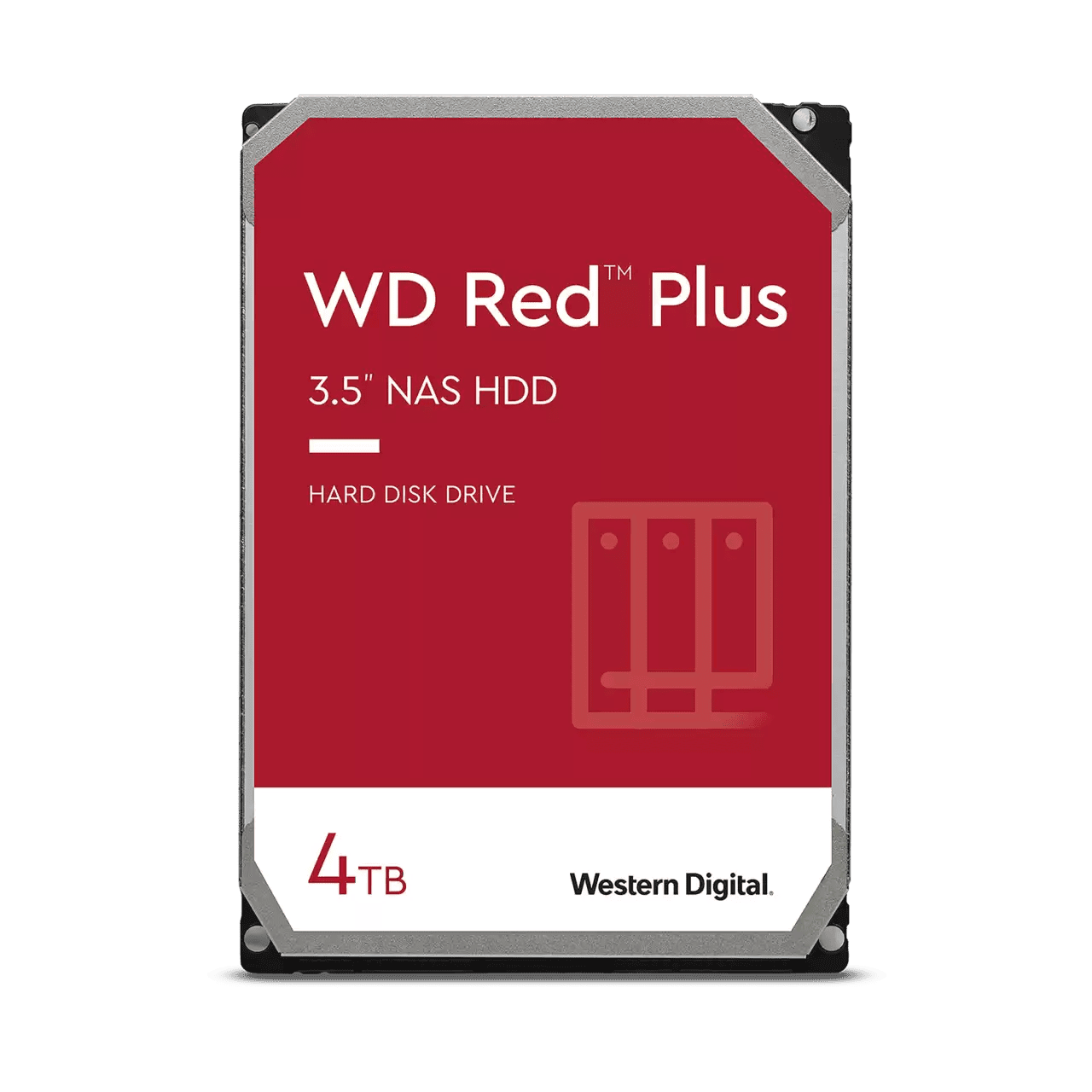 Жесткий диск 4Tb Western Digital Red Plus (WD40EFPX)