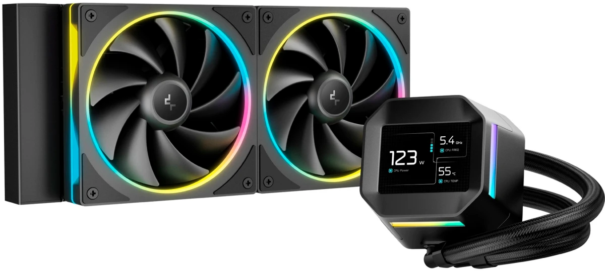Система водяного охлаждения DeepCool LM240 BK (R-LM240-BKDMMC-1)