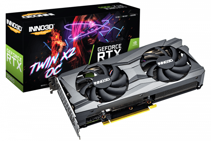 Видеокарта Inno3D RTX 3060 Twin X2 OC (N30602-12D6X-11902120H)