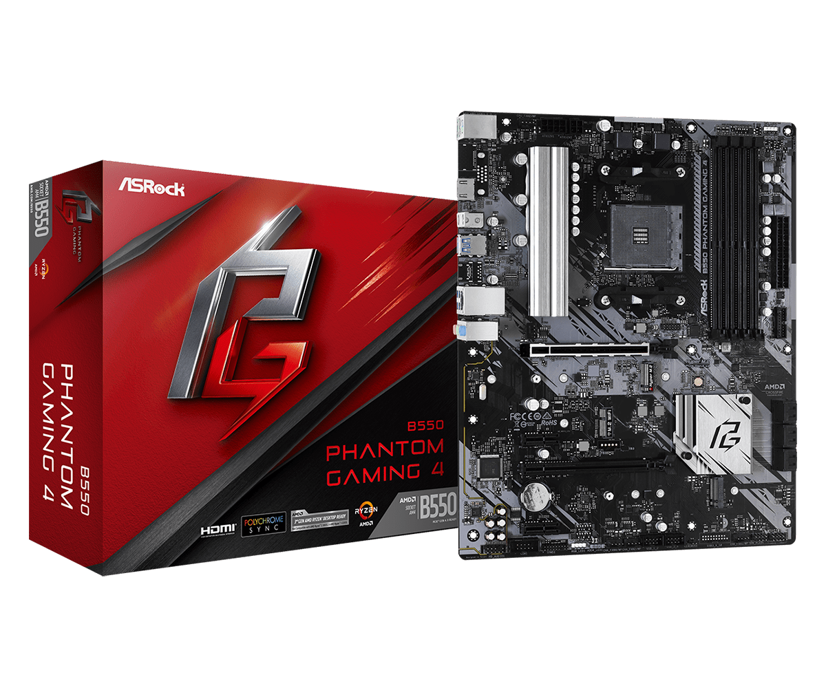 Материнская плата ASRock B550 PHANTOM GAMING 4