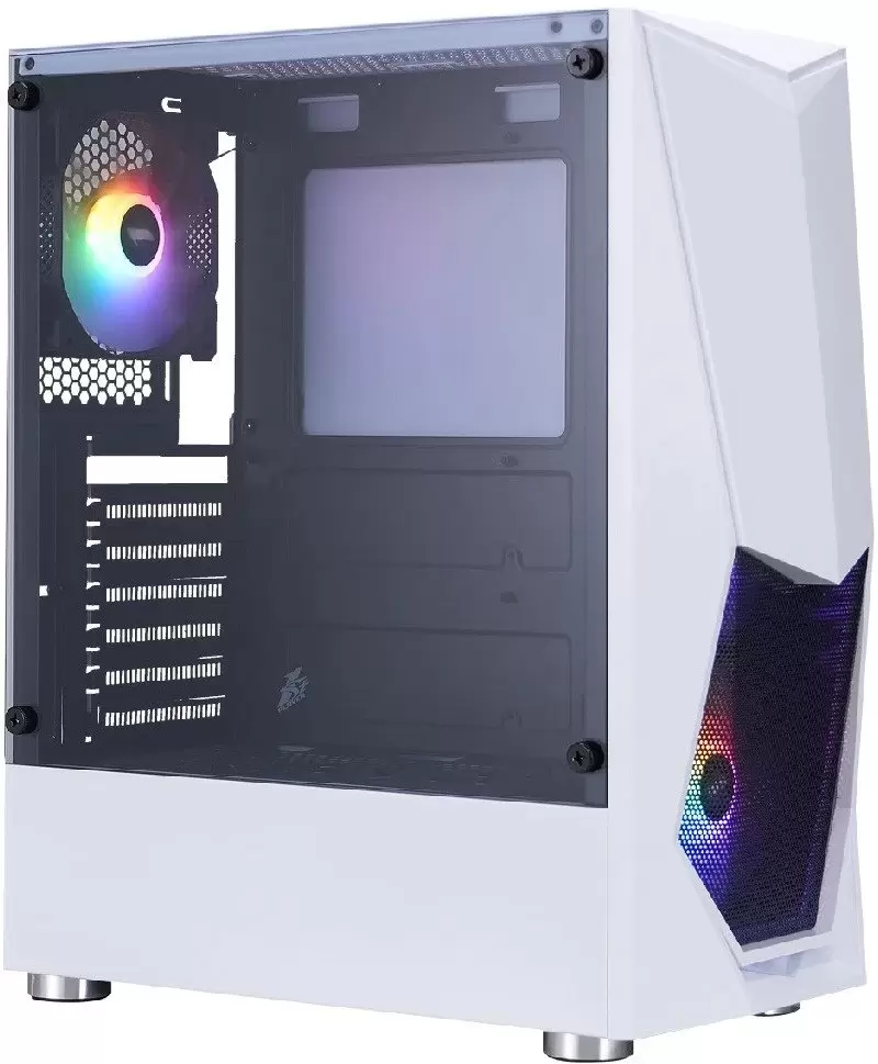 Корпус 1stPlayer DK D3 FRGB (белый) (DK-3-WH-4F1)