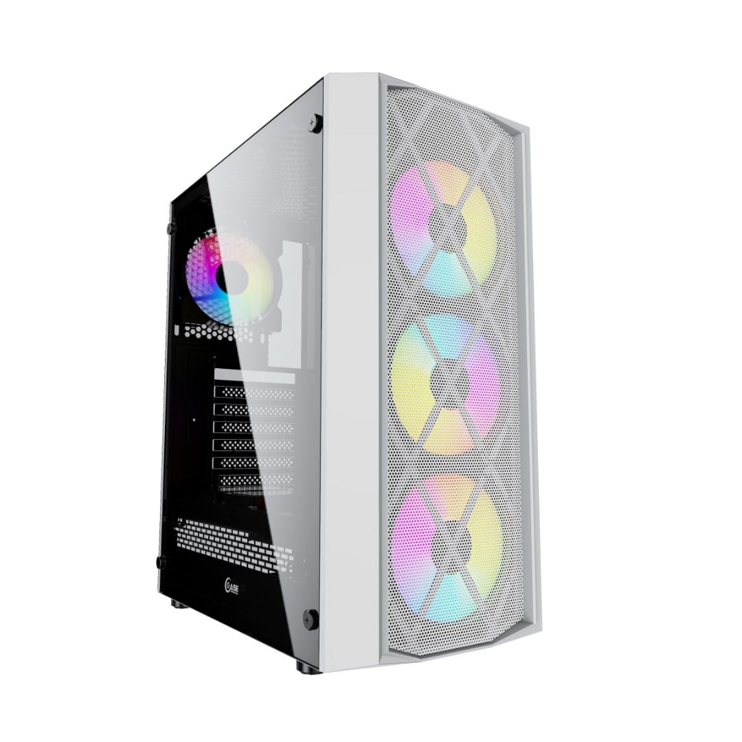 Корпус Powercase Rhombus X4 White (CMRMW-L4)