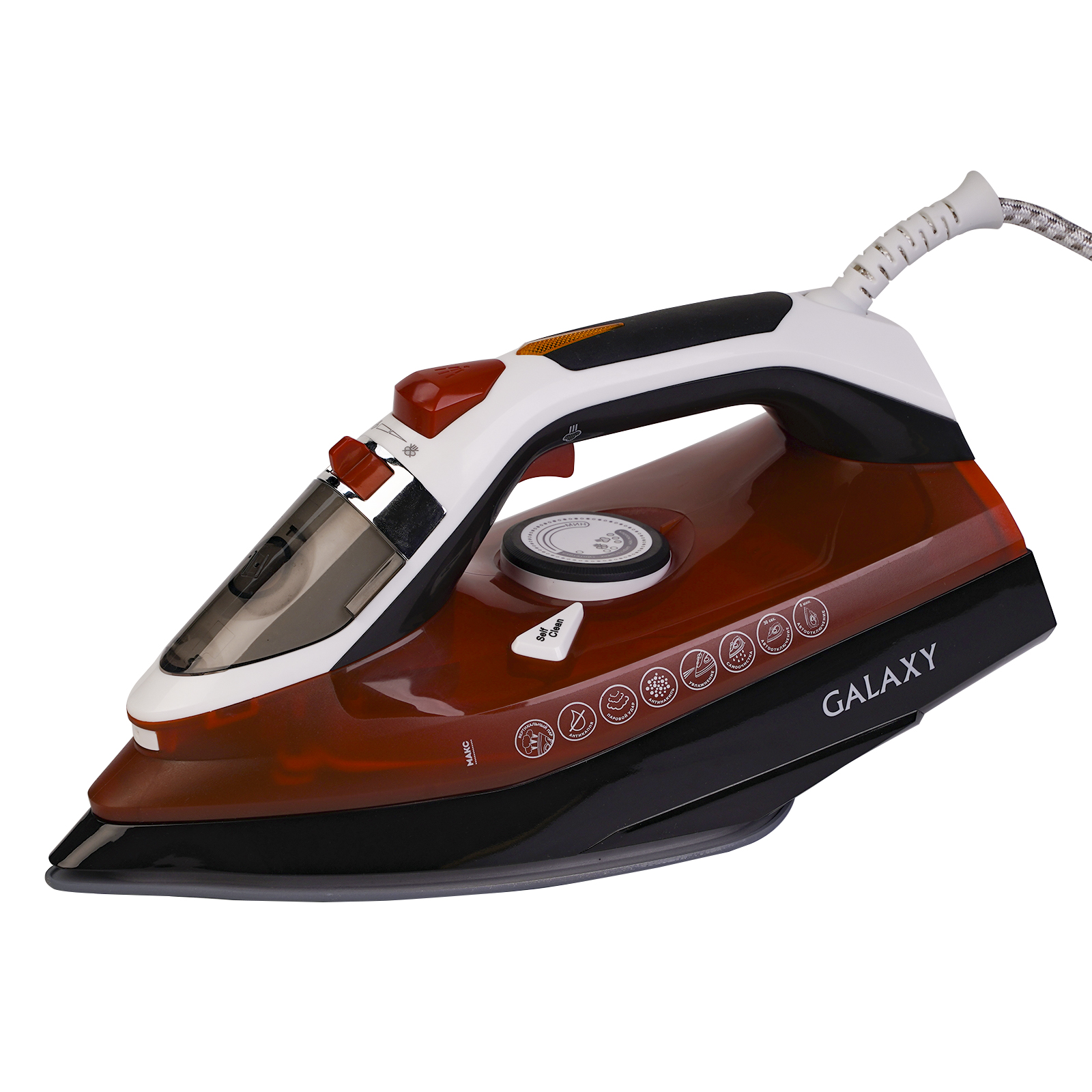 Утюг Galaxy Line GL6131 (оранжевый)