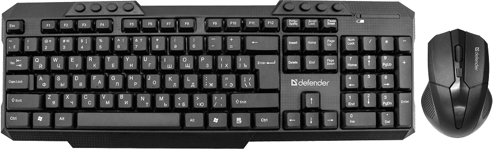 Клавиатура+мышь Defender Jakarta C-805 (45805)