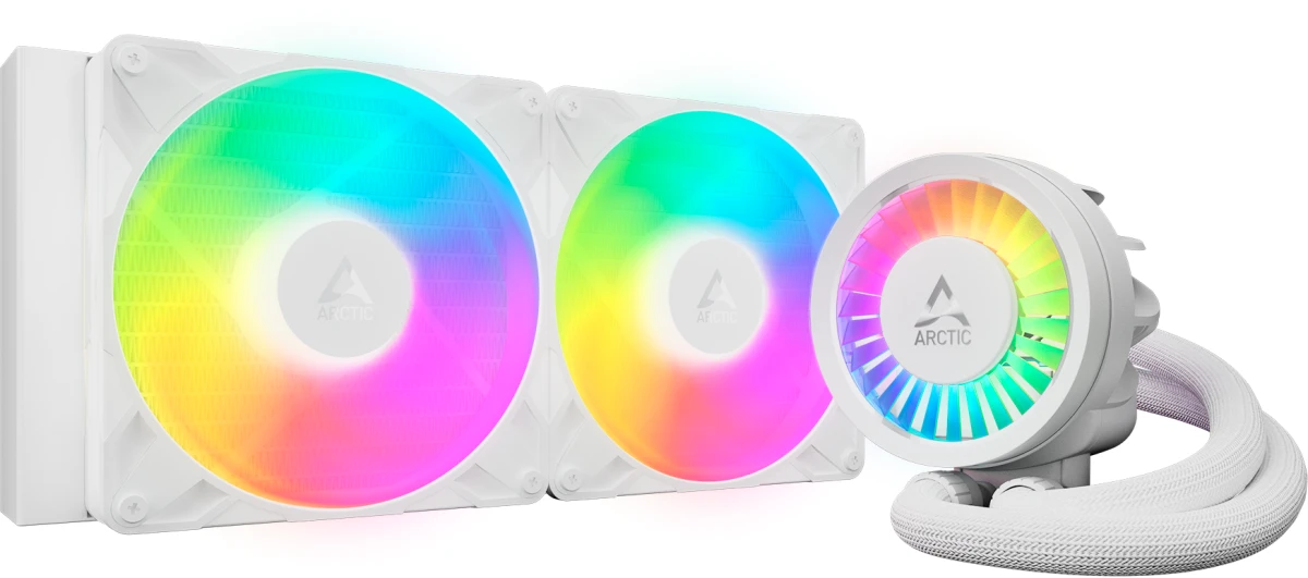 Система водяного охлаждения охлаждения Arctic Liquid Freezer III Pro 280 A-RGB White (ACFRE00187A)