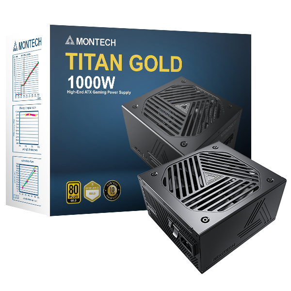 Блок питания 1000W Montech Titan Gold (MNT-TG1000-B)