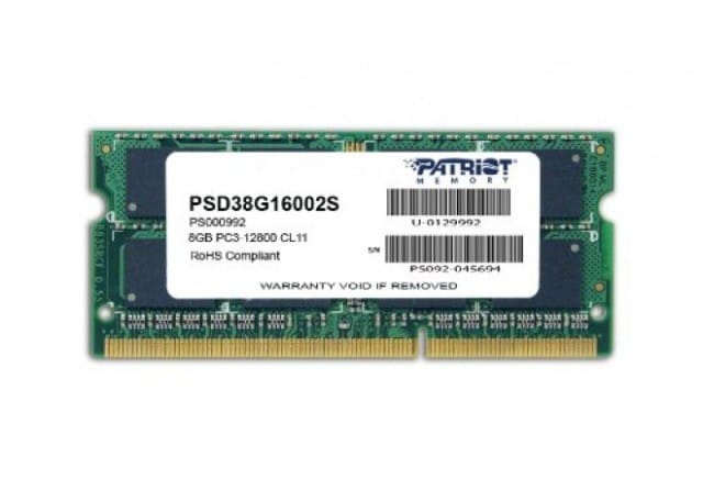 Модуль памяти 8Gb Patriot PSD38G16002S