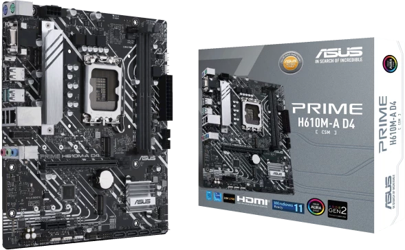 Материнская плата Asus Prime H610M-A D4-CSM