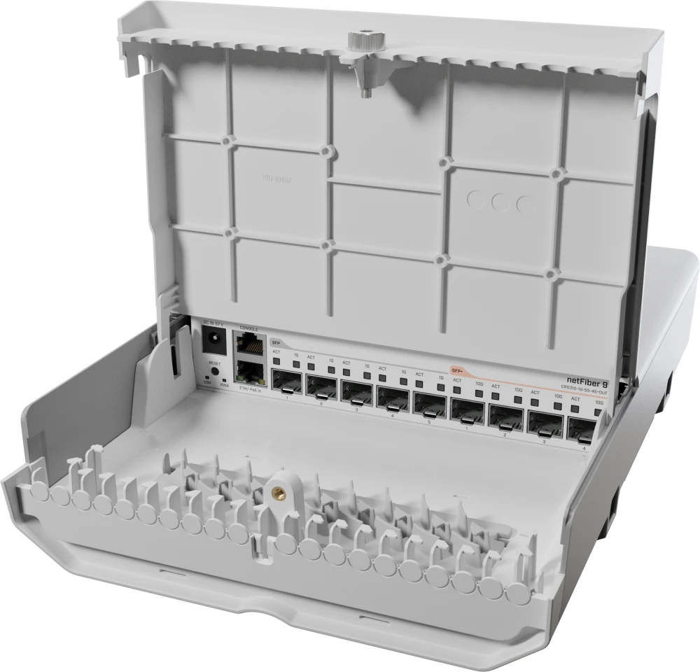 Коммутатор Mikrotik netFiber 9 (CRS310-1G-5S-4S+OUT)