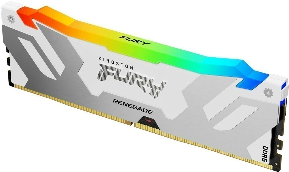 Модуль памяти 16Gb Kingston FURY Renegade RGB White (OEM) (KF572C38RWA-16)