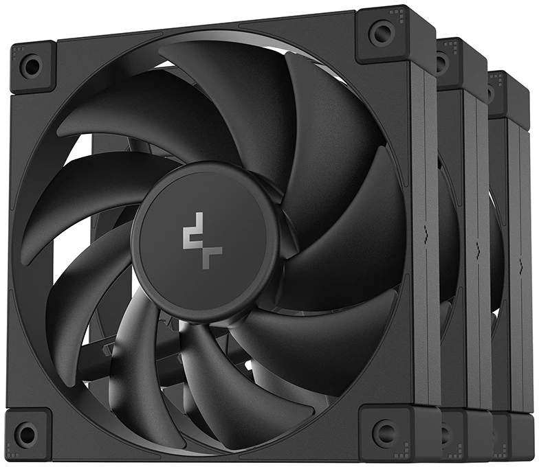 Набор вентиляторов DeepCool FD12-3 IN 1 (R-FD12-BKNPN3-G)