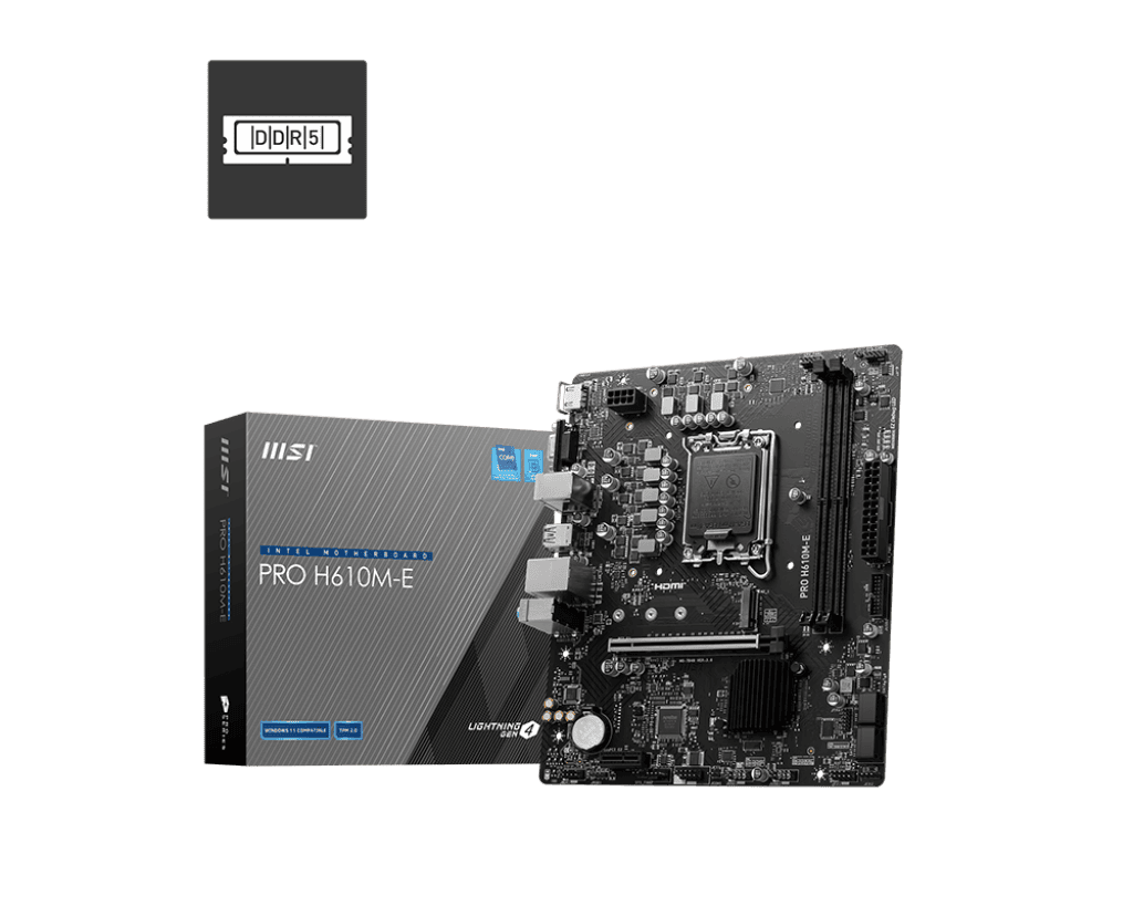 Материнская плата MSI PRO H610M-E