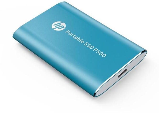 Внешний жесткий диск SSD 1Tb HP P500 (1F5P6AA) blue