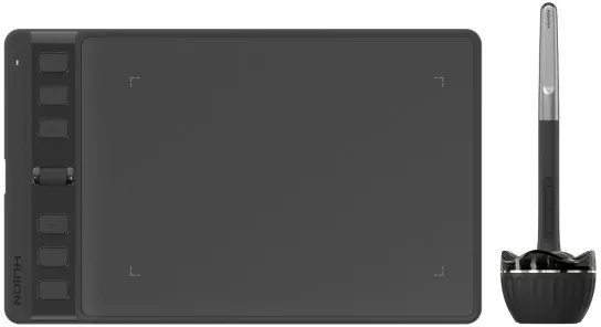 Графический планшет HUION Inspiroy 2S H641P (черный)