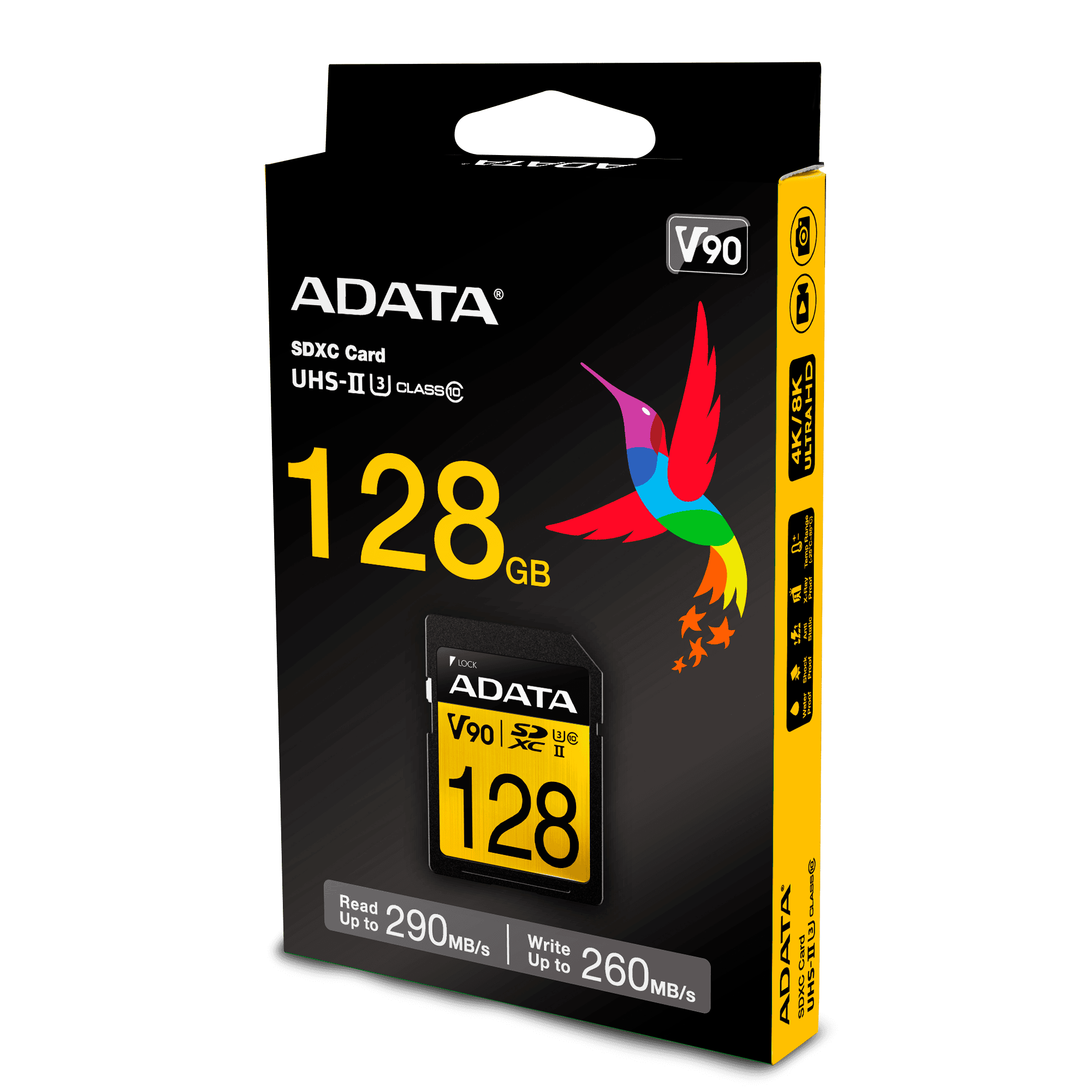 Карта памяти 128Gb A-DATA Premier ONE (ASDX128GUII3CL10-C)