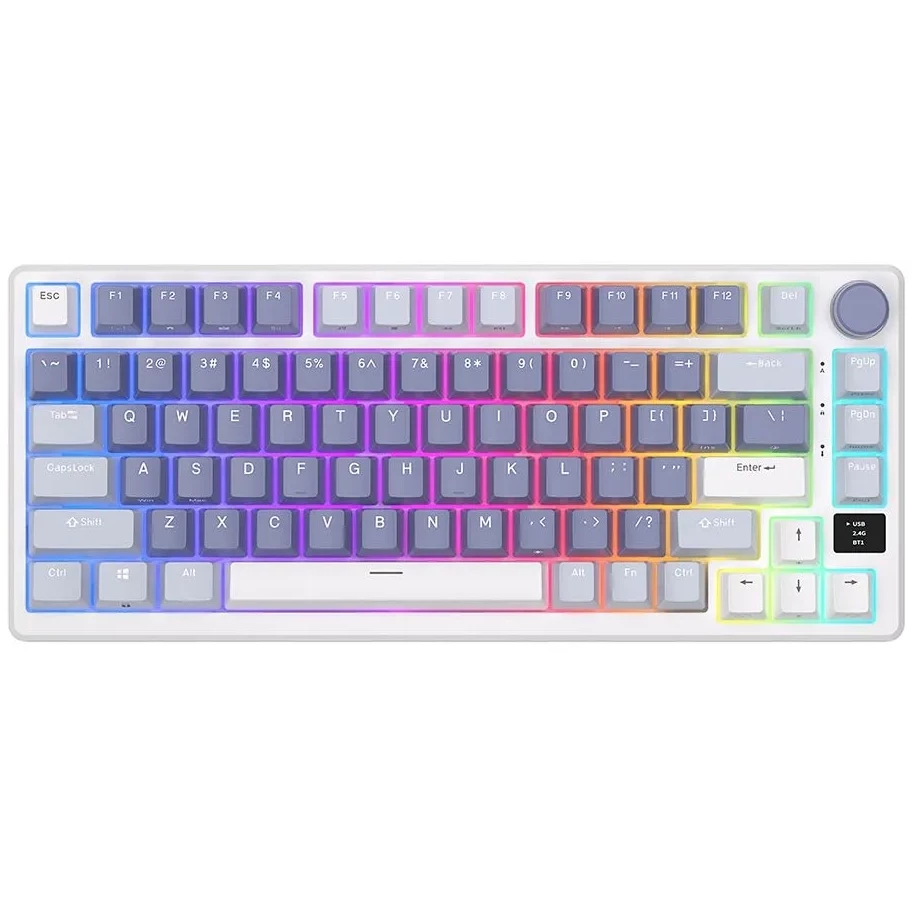 Клавиатура Royal Kludge RK-M75 RGB (Ocean Blue, RK Brown)
