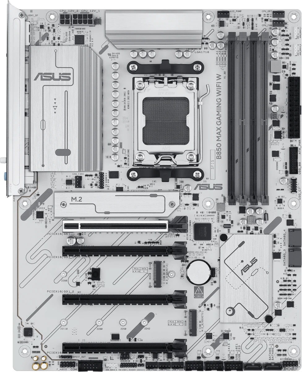 Материнская плата Asus B850 MAX GAMING WIFI W