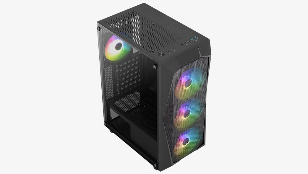Корпус Aerocool Falcon-G-BK-V2
