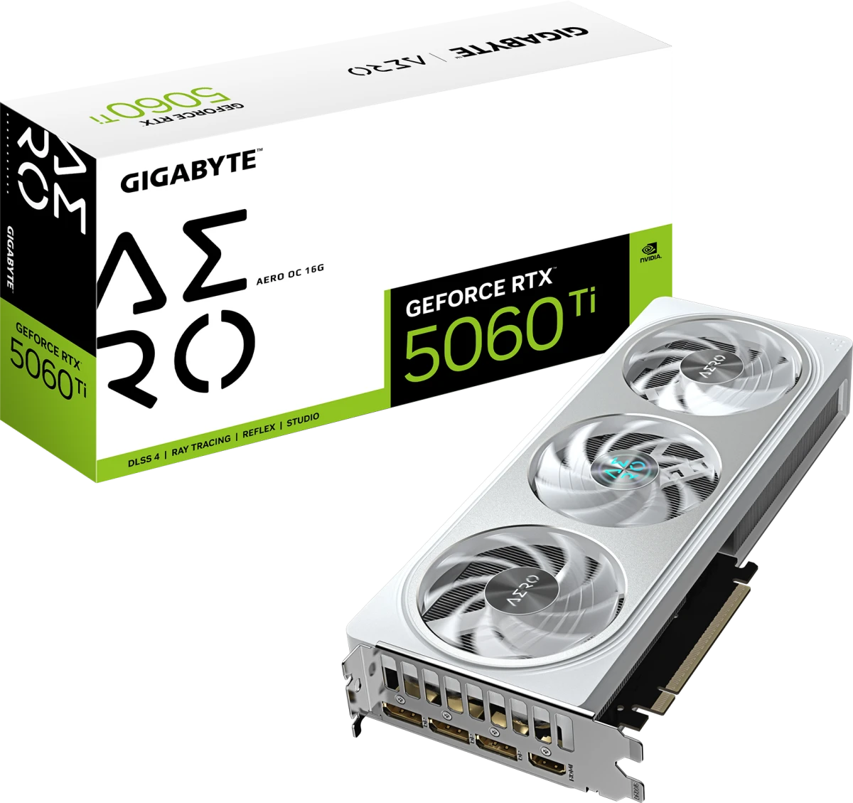 Видеокарта Gigabyte RTX 5060Ti AERO OC 16G (GV-N506TAERO OC-16GD)