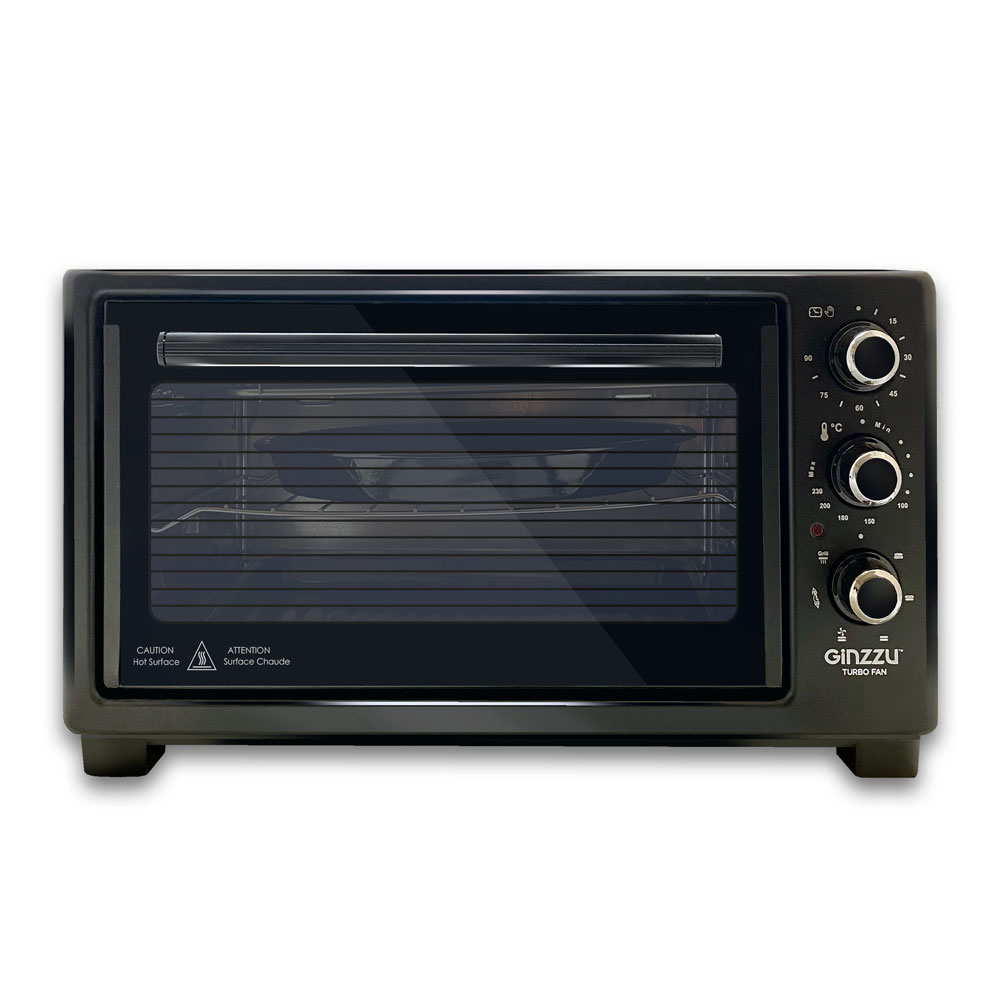Мини-печь GINZZU HOT-143 Black