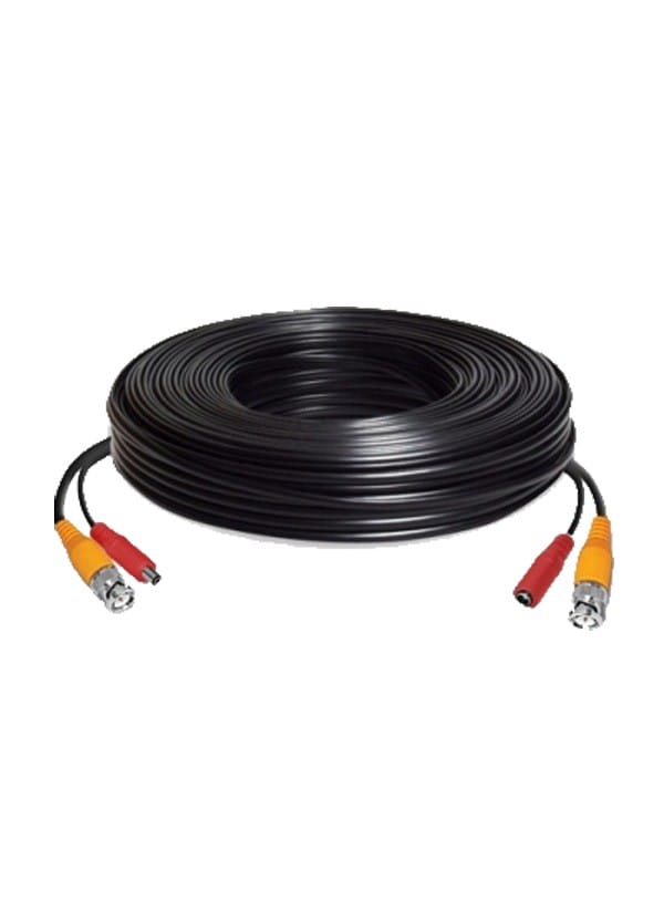 Кабель для систем безопасности GINZZU GC-VP40B (видео/питание, 40м)