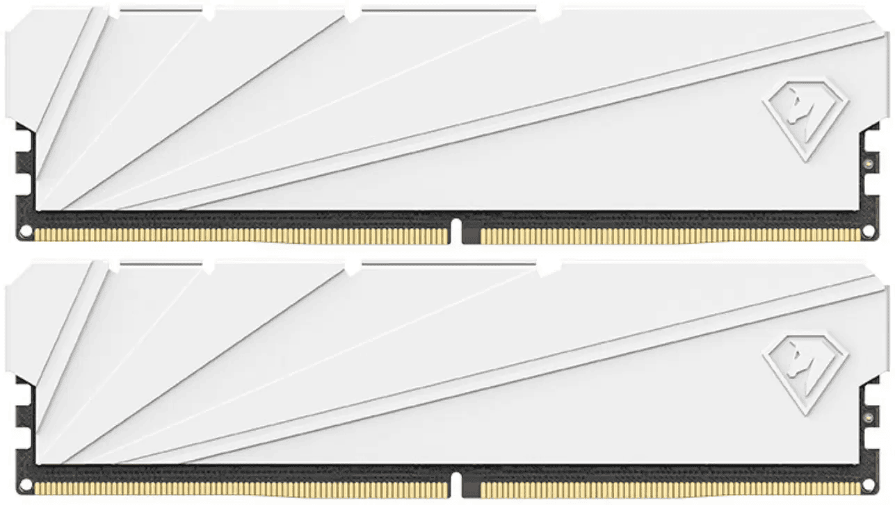 Модуль памяти 16Gb (2*8Gb) Netac Shadow S White (NTSSD4P32DP-16W)
