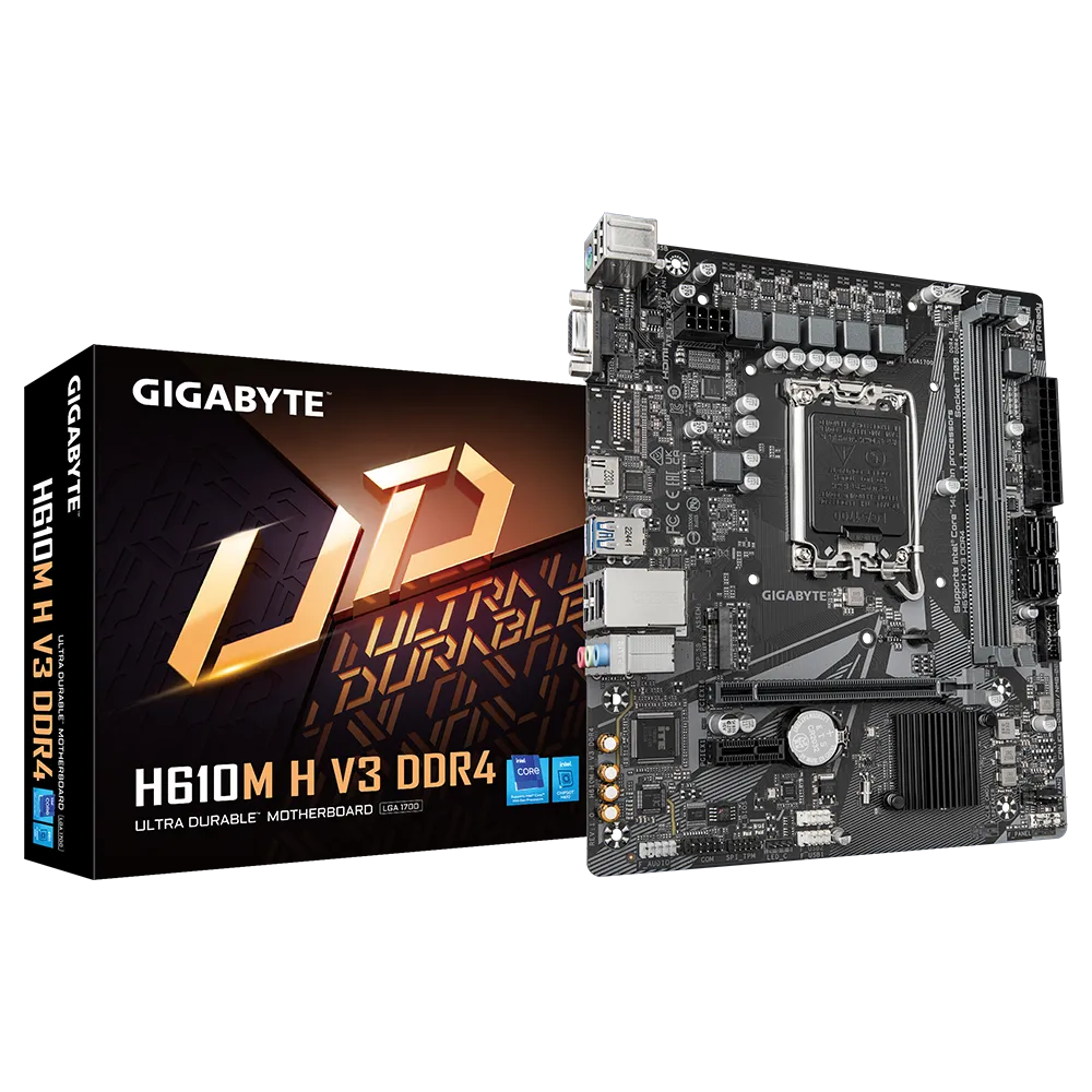 Материнская плата Gigabyte H610M H V3 DDR4
