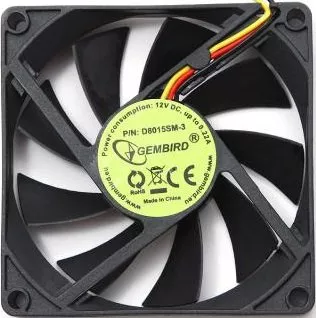 Вентилятор Gembird D8015SM-3