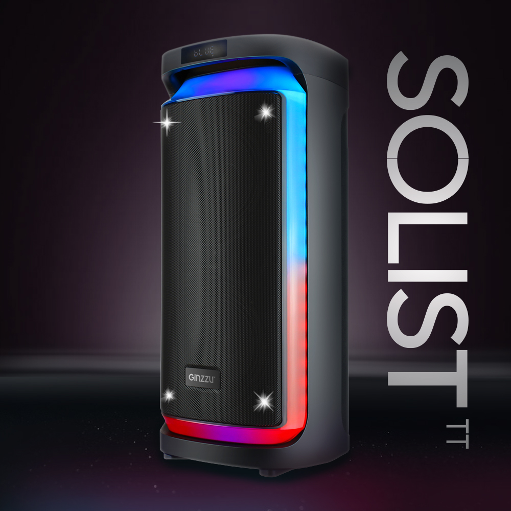 Колонка для вечеринок Ginzzu GM-226 SOLIST