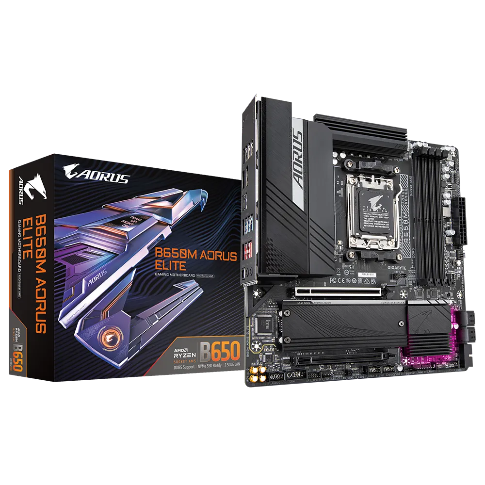 Материнская плата Gigabyte B650M Aorus Elite