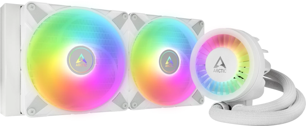 Система водяного охлаждения Arctic Cooling Liquid Freezer III 280 ARGB White (ACFRE00151A)