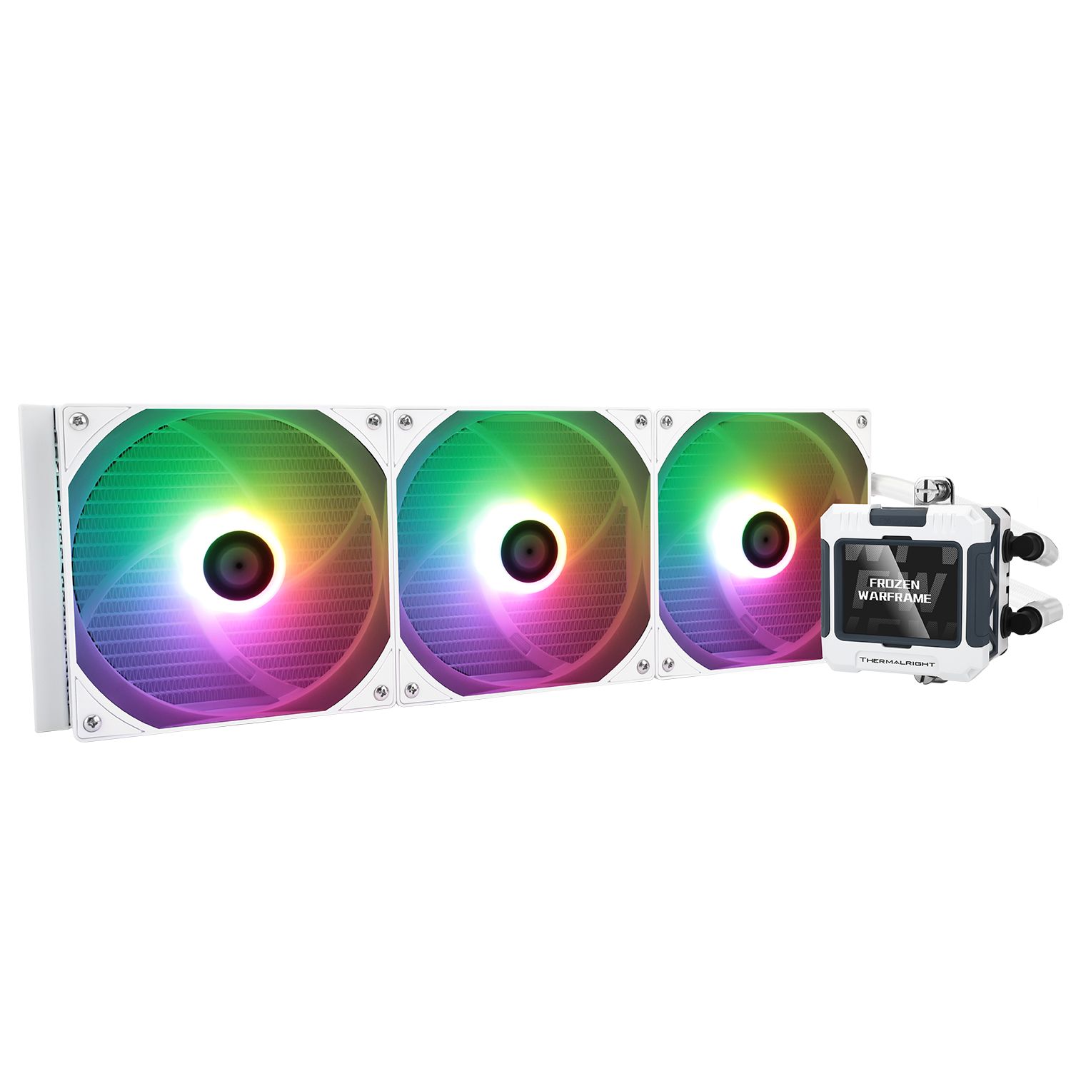 Система водяного охлаждения ThermalRight Frozen Warframe 420 ARGB (белый) (F-WFRAME-420-WH-ARGB)