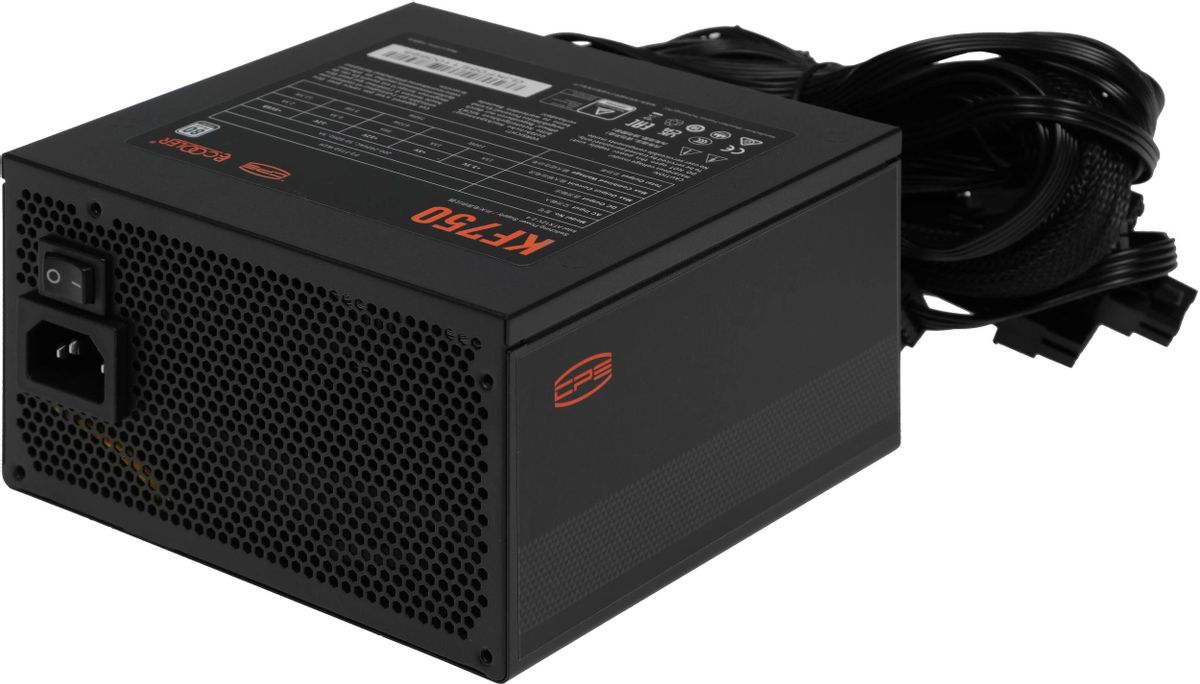 Блок питания 750W PCCooler KF750 (P3-F750-W1HWBK0-EU)