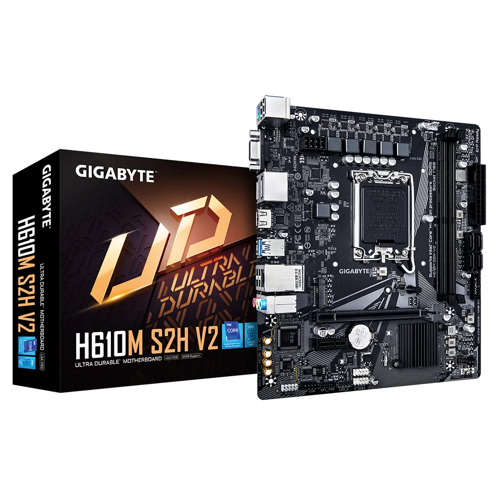 Материнская плата Gigabyte H610M S2H V2