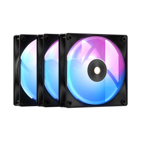 Набор вентиляторов Ocypus Delta F12 BK ARGB 3IN1 (Delta-F12-BK3AM00X-GL)