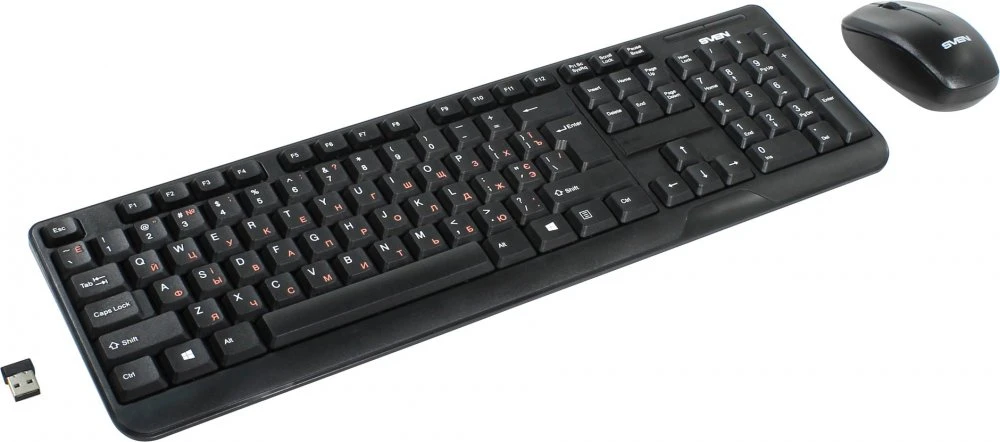 Клавиатура+мышь Sven Comfort 3300 Wireless Black USB