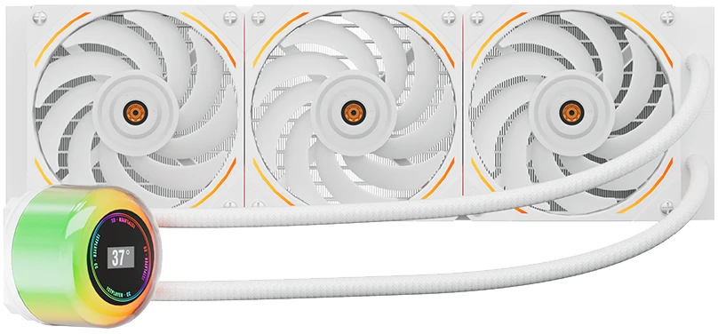 Система водяного охлаждения 1stPlayer CC 360 (белый) (CC-360-WH)